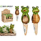 Decoratief tuinfiguur Ibergarden FC0226A4M26 Bruin Groen Keramisch 4,5 x 16,5 x 4,5 cm (12 Stuks)
