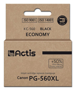 Actis KC-560 Canon printerinkt, vervanging PG-560XL; Supreme; 22ml; zwart. Print 50% meer dan de...