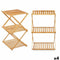 Planken GiftDecor CH68220-5 Natuurlijk Bamboe 40 x 62 x 33,5 cm (4 Stuks)