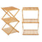 Planken GiftDecor CH68220-5 Natuurlijk Bamboe 40 x 62 x 33,5 cm (4 Stuks)