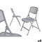 Vouwbare Stoel GiftDecor ZJ-Y59GR Grijs 59 x 50 x 82 cm 108 x 13,5 x 50 cm (4 Stuks)