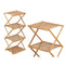 Planken GiftDecor CH68220-5 2 Natuurlijk Bamboe 40 x 92,5 x 33,2 cm (4 Stuks)