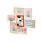 Fotolijsten GiftDecor 411408H Multicolour Metaal Hout MDF (6 Stuks)
