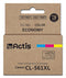 Actis KC-561 Canon printerinkt, vervanging Canon CL-561XL; Supreme; 18ml; blauw, paars, geel. Pri...