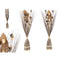 Decoratieve Bloem GiftDecor DD115024 Grijs 14 x 100 x 10 cm 8 x 100 x 18 cm (4 Stuks)