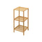 Planken Berilo W31016A1 Bruin Bamboe 33 x 77,5 x 32 cm (4 Stuks)