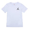 T-Shirt met Korte Mouwen voor kinderen Nike JDB JUMPMAN AIR EMB 95A873 001 Zwart