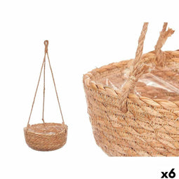 Pottenset GiftDecor LR23067 Natuurlijk Esparto 21 x 11,5 x 21 cm 23 x 13 x 23 cm 26 x 15 x 26 cm
