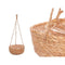 Pottenset GiftDecor LR23067 Natuurlijk Esparto 21 x 11,5 x 21 cm 23 x 13 x 23 cm 26 x 15 x 26 cm