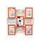 Fotolijsten GiftDecor 411408B Multicolour Metaal Hout MDF (6 Stuks)