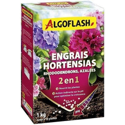 Hyesiah -meststoffen, rhododendrons en azaleas - AlgoFlash Naturasol - pH Special - 1 kg