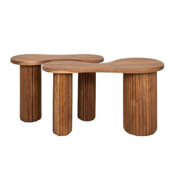 AnLi Style Salontafel set/2 - Massief acacia naturel