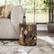 AnLi Style Bijzettafel natural line - Teak wit