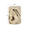 AnLi Style Bijzettafel natural line - Teak wit