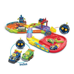 VTECH TUT TUT BOLIDES - MIJN EERSTE AFSTANDSBESTUURDE CIRCUIT (+ SIMON SUPER CHAMPION / LÉO BOLID...