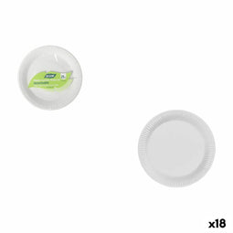 Bordenset Inde 18 cm 25 Onderdelen (18 Stuks)