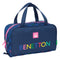 Reistasje Benetton Damero Marineblauw 31 x 14 x 19 cm