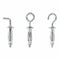 Set van haken, oogbouten en hangers Rapid Ø 11 x 37 mm Uitbreiding Metaal 12 Stuks