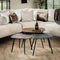 AnLi Style Salontafel set/3 vierhoekig patina metal