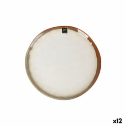 Eetbord Inde Fustam Ø 26,7 cm (12 Stuks)