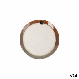 Eetbord Inde Fustam Ø 20,5 cm (24 Stuks)