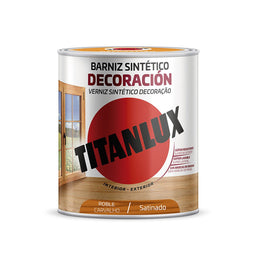 Synthetische vernis Titanlux m11100214 Gesatineerd Ek 250 ml