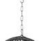 Hangende tuinstoel Dido Zwart 81 x 64 x 111,5 cm