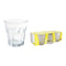 Glazenset Inde Limo 290 ml 6 Onderdelen (4 Stuks)