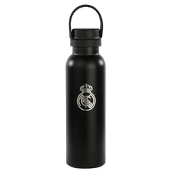 Thermosfles Real Madrid C.F. Marineblauw Siliconen Roestvrij staal