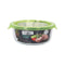 Lunchbox Quttin Groen 650 ml 15 x 15 x 6,5 cm (6 Stuks)