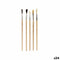 Penselen Pincello AR1607028 Bruin Grijs Hout Metaal (24 Stuks)
