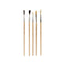 Penselen Pincello AR1607028 Bruin Grijs Hout Metaal (24 Stuks)