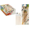 Penselen Pincello AR1607028 Bruin Grijs Hout Metaal (24 Stuks)