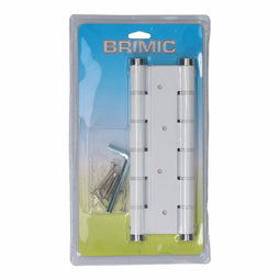 Scharnier Micel BS10 M57001 Wit Aluminium 180 x 33 mm Dubbele actie