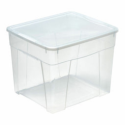 Emmercontainer Mondex space box 4 h 34,5l Transparant Polypropyleen 34,5 L 42 x 35 x 33 cm