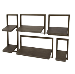 AnLi Style Wandschap set/5 Ferro