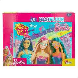 Puzzel Barbie MaxiFloor 60 Onderdelen 70 x 1,5 x 50 cm
