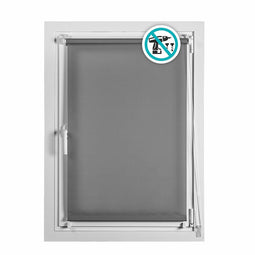 Rolgordijn Stor Planet Clip&Fix Grijs 150 x 180 cm