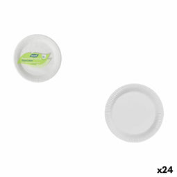 Bordenset Inde 18 cm 12 Onderdelen (24 Stuks)