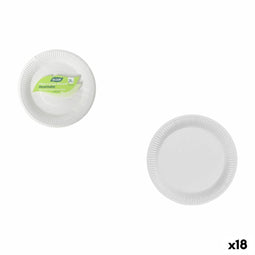Bordenset Inde 20 cm 25 Onderdelen (18 Stuks)
