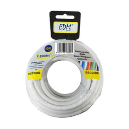 Kabel EDM 28012 Wit 2 x 0,75 mm 10 m
