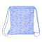 Rugtas met Koordjes Benetton Lila Lila 35 x 40 x 1 cm
