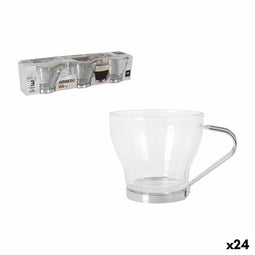 Glazenset Inde Amberg 100 ml 3 Onderdelen (24 Stuks)