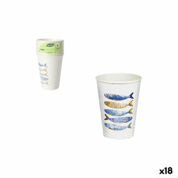 Glazenset Inde 330 ml 8 Onderdelen (18 Stuks)