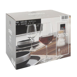 Set wijnglazen Inde Aristo 650 ml 6 Onderdelen