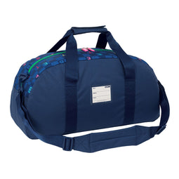 Sporttas Benetton Damero Marineblauw 50 x 26 x 20 cm