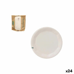 Bordenset Algon Wit 10 Onderdelen (24 Stuks)