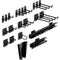 Jeu de porte-outils Kraftwerk pour paroi perfore, 22 pices.