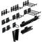 Jeu de porte-outils Kraftwerk pour paroi perfore, 22 pices.