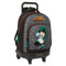 Schoolrugzak met Wielen My Hero Academia Zwart 33 x 45 x 22 cm